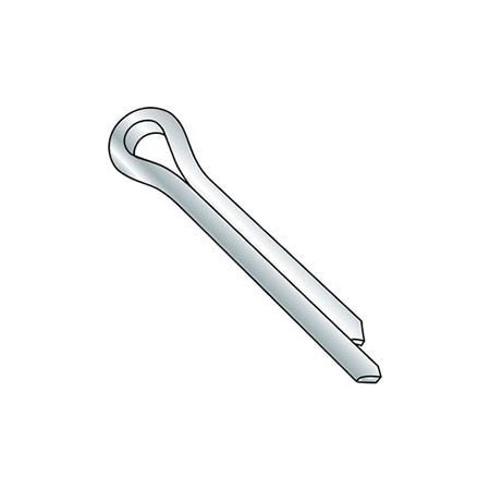Titan Fasteners M2.5 x 25mm Cotter Pin - Steel - Zinc - DIN 125B - Pkg of 100 BZC2.5025
